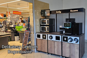 Bistro Convenience Line w sklepie Delikatesy Centrum w Bogoniowicach.